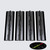 4x Black Acrylic Piano Hinges 300mm, Self-Adhesive, No Glue Required