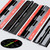 4x Black Acrylic Piano Hinges 150mm, Self-Adhesive, No Glue Required