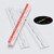 4x White Acrylic Piano Hinges 300mm, Self-Adhesive, No Glue Required