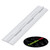 4x White, Acrylic Piano Hinges, 200mm - No Glue Required, Plastic Hinges