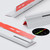 4x White Acrylic Piano Hinges 200mm, Self-Adhesive, No Glue Required