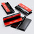 10x Black Acrylic Piano Hinges 45mm, Self-Adhesive, No Glue Required