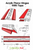 10x White Acrylic Piano Hinges 24mm, Self-Adhesive, No Glue Required