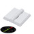 10x White Acrylic Piano Hinges, 32mm - No Glue Required, Plastic Hinges