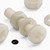 50x Natural Nylon Pan Head Machine Screws & Bolts M6 x 30mm, Nuts & Washers