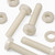 50x Natural Nylon Pan Head Machine Screws & Bolts M6 x 30mm, Nuts & Washers