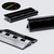 10x Black, Acrylic Piano Hinges, 75mm, Plastic Hinges
