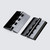 10x Black, Acrylic Piano Hinges, 75mm, Plastic Hinges