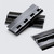10x Black, Acrylic Piano Hinges, 75mm, Plastic Hinges