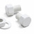 10x White, Hex Head, (PP), M16 x 20mm, Plastic Bolts,Nuts & Washers, -Screws