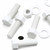20x White PP Hex Head Plastic Screws & Bolts M12 x 40mm, Nuts & Washers