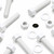 10x White PP Hex Head M12 x 50 mm Plastic Bolts, Nuts & Washers