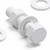 10x White, Hex Head, (PP), M12 x 50mm, Plastic Bolts,Nuts & Washers, -Screws