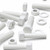5x White PP Hex Head Plastic Screws & Bolts M16 x 65mm, Nuts & Washers