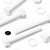 10x White PP Hex Head Plastic Screws & Bolts M10 x 70mm, Nuts & Washers