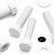 20x White PP Hex Head Plastic Screws & Bolts M10 x 40mm, Nuts & Washers