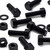 5x Black PP Hex Head Plastic Bolts, Nuts & Washers - M20 x 60 mm