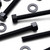 5x Black PP Hex Head Plastic Bolts, Nuts & Washers - M12 x 150 mm