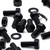 20x Black Nylon PA66 Hex Head Plastic Bolts, Nuts & Washers - M10x25mm