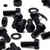 20x Black Nylon PA66 Hex Head Plastic Bolts, Nuts & Washers - M10 x 25 mm