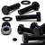 20x Black Nylon PA66 Hex Head Plastic Bolts, Nuts & Washers - M10 x 40 mm