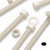 5x Natural Nylon PA66 Hex Head Plastic Bolts, Nuts & Washers - M12x150mm