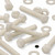 10x Natural Nylon Hex Head Screws & Bolts M10 x 60mm, Nuts & Washers