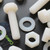 20x Natural, Hex Head, Nylon, M10 x 40mm, Plastic Bolts,Nuts & Washers, -Screws