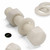 5x Natural Nylon Hex Head Screws & Bolts M20 x 100mm, Nuts & Washers