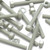 50x Natural Glass Filled Nylon Hex Head Screws M5 x 40mm, Nuts & Washers