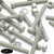 50x Natural PA66 50% Glass-Fibre Hex Head Plastic Bolts, Nuts & Washers - M5x40mm