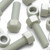 10x Natural Glass Filled Nylon Hex Head Screws M12 x 40mm, Nuts & Washers