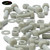10x Natural Glass Filled Nylon Hex Head Screws M12 x 40mm, Nuts & Washers
