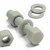 5x Natural Glass Filled Nylon Hex Head Screws M20 x 100mm, Nuts & Washers