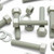 5x Natural Glass Filled Nylon Hex Head Screws M20 x 100mm, Nuts & Washers