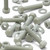10x Glass Filled, Reinforced Super Nylon, Hex Head, M10 x 50mm, Plastic Bolts, Nuts & Washers