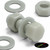20x Glass Filled, Reinforced Super Nylon, Hex Head, M10 x 30mm, Plastic Bolts, Nuts & Washers