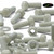 20x Natural Glass Filled Nylon Hex Head Screws M10 x 30mm, Nuts & Washers
