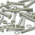 50x Natural PA66 50% Glass-Fibre Hex Head Plastic Bolts, Nuts & Washers - M3 x 20 mm