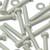 50x Natural PA66 50% Glass-Fibre Hex Head Plastic Bolts, Nuts & Washers - M3x20mm