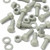 10x Natural Glass Filled Nylon Hex Head Screws M12 x 30mm, Nuts & Washers
