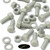 10x Glass Filled, Reinforced Super Nylon, Hex Head, M12 x 30mm, Plastic Bolts, Nuts & Washers