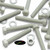 10x Natural Glass Filled Nylon Hex Head Screws M10 x 70 mm, Nuts & Washers