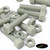5x Natural Glass Filled Nylon Hex Head Screws M16 x 65mm, Nuts & Washers