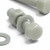 50x Natural Glass Filled Nylon Hex Head Screws M5 x 20mm, Nuts & Washers