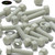 50x Natural Glass Filled Nylon Hex Head Screws M5 x 20mm, Nuts & Washers