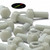 50x Natural Glass Filled Nylon Hex Head Screws M8 x 20 mm, Nuts & Washers