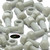 50x Natural Glass Filled Nylon Hex Head Screws M8 x 20mm, Nuts & Washers