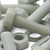 50x Natural Glass Filled Nylon Hex Head Screws M8 x 30mm, Nuts & Washers