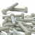 10x Natural Glass Filled Nylon Hex Head Screws M10 x 60 mm, Nuts & Washers